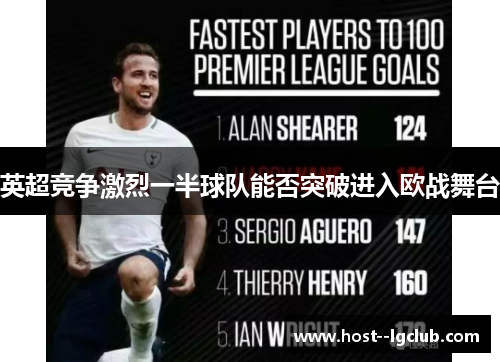 英超竞争激烈一半球队能否突破进入欧战舞台