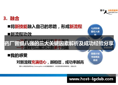 药厂晋级八强的三大关键因素解析及成功经验分享 药厂晋级八强的三大关键因素解析及成功经验分享
